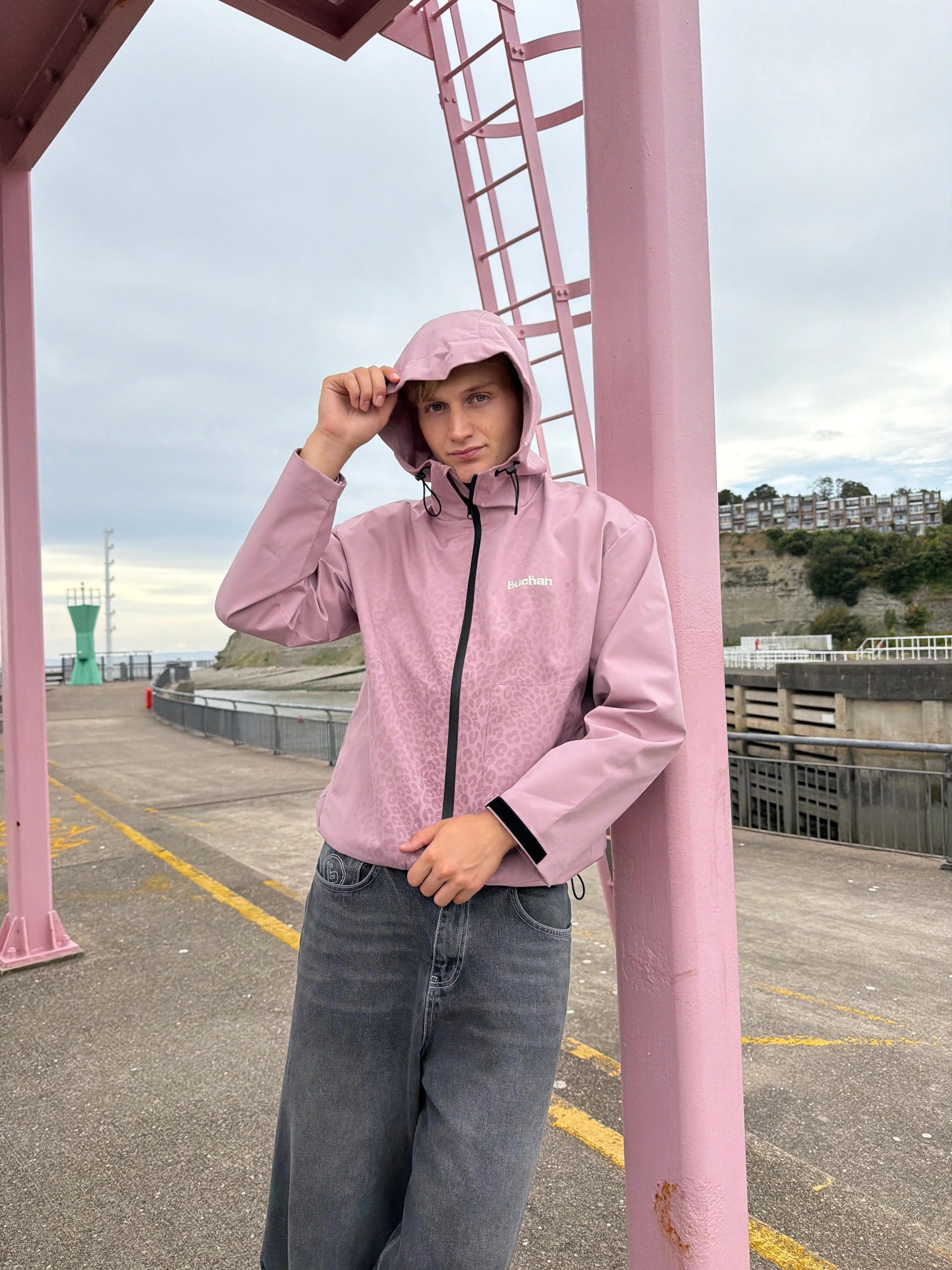 Veste Léopard Réactive | Pink