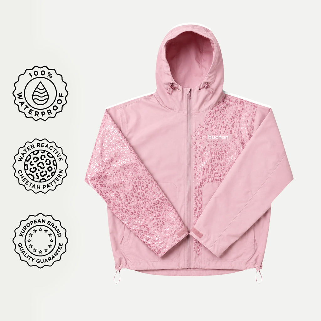 Veste Léopard Réactive | Pink