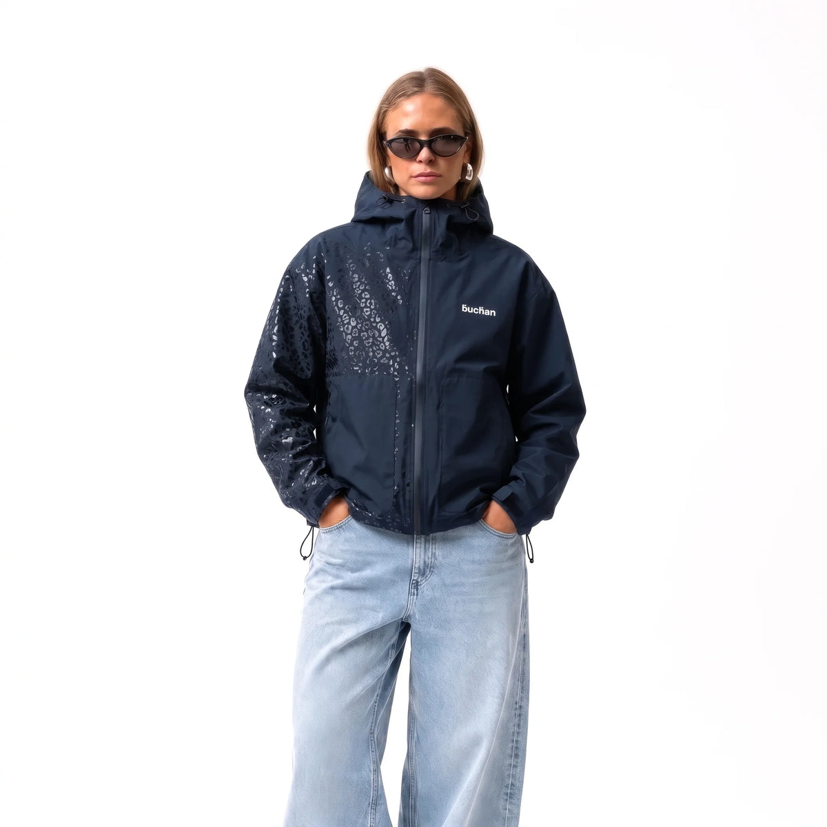 Veste Léopard Réactive | Navy